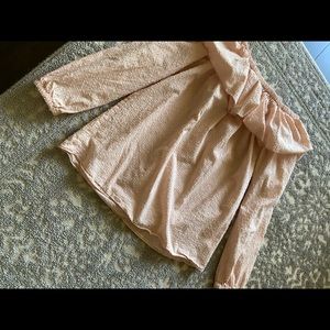 Michael kors off shoulder blouse